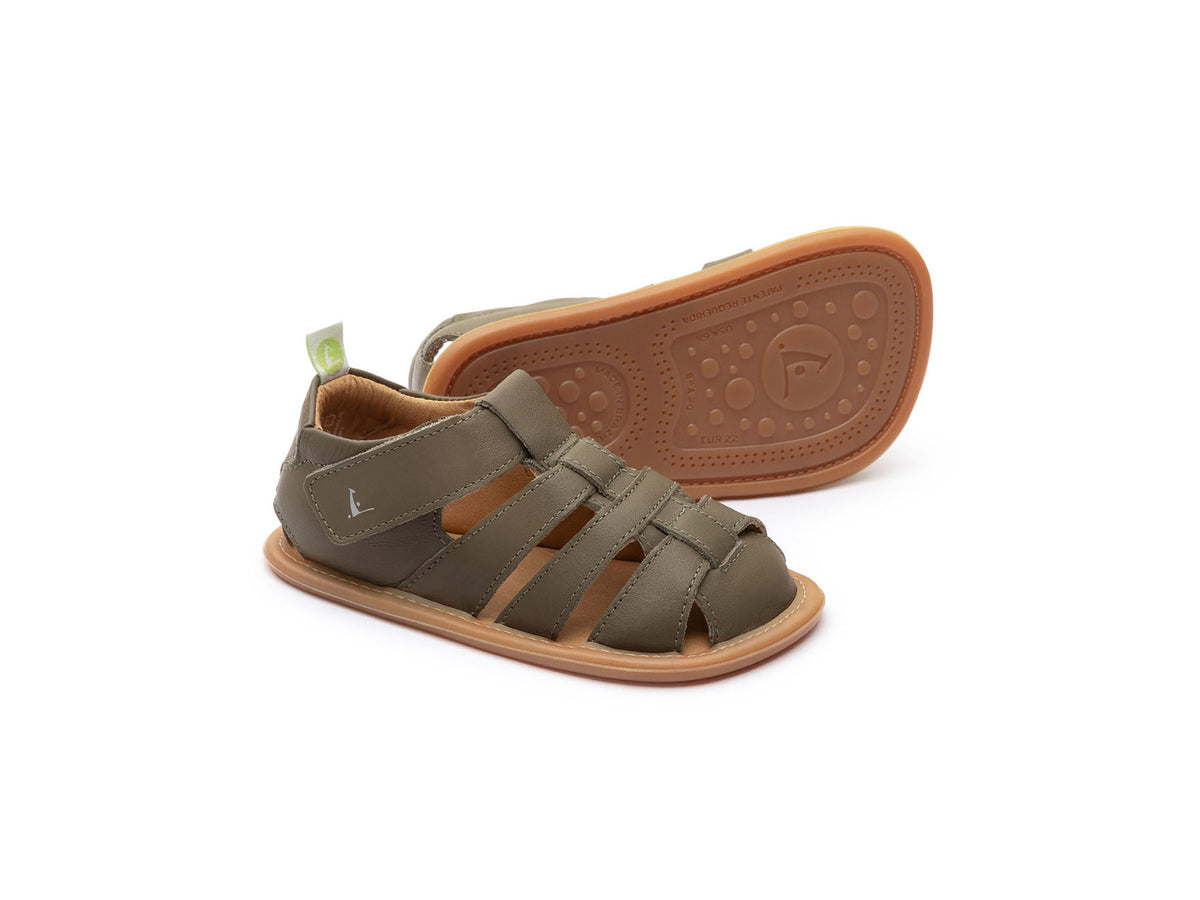 Sandalia Barefoot Sandy Verde Musgo