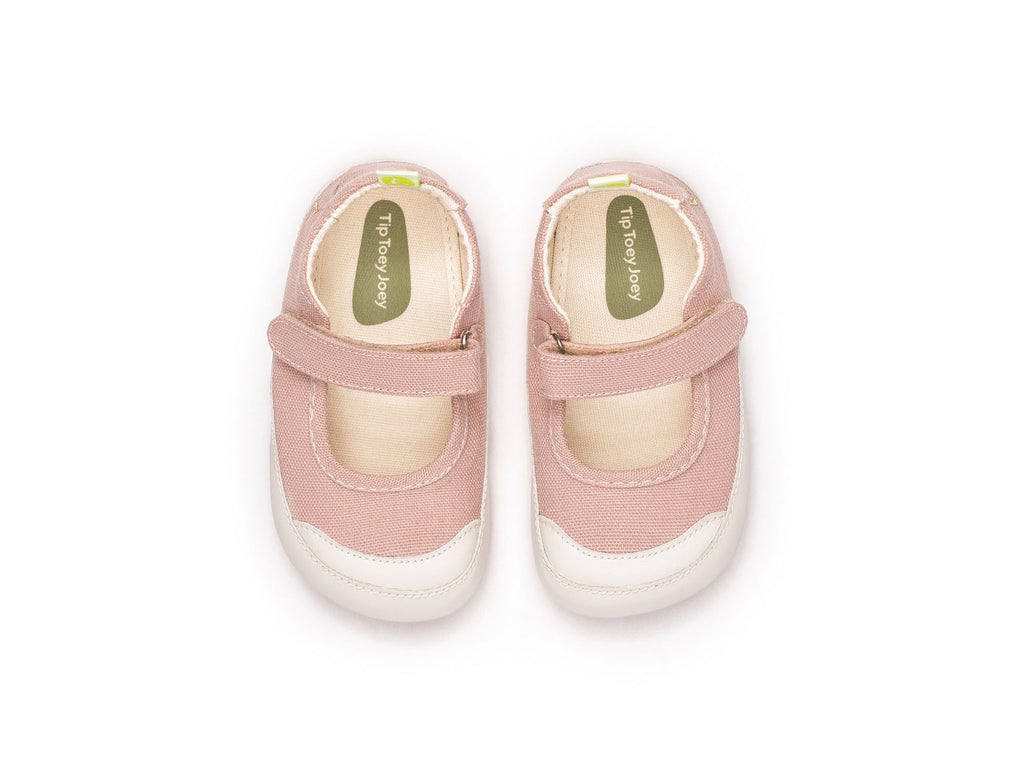 Chatita barefoot Gaia Green Lona Rosa