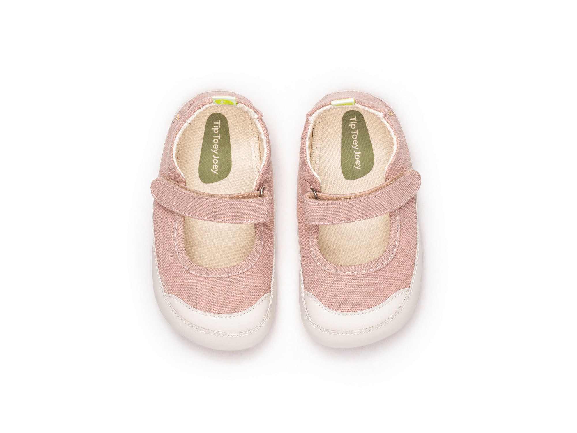 Chatita barefoot Gaia Green Lona Rosa