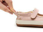 Chatita barefoot Gaia Green Lona Rosa