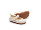 Chatita Barefoot Gaia Green Lona Crema