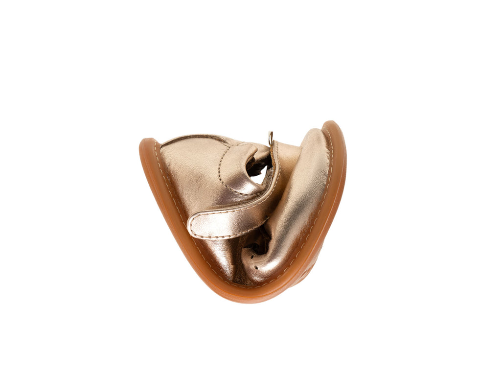 Chatita barefoot Sweetheart Salmon metalico
