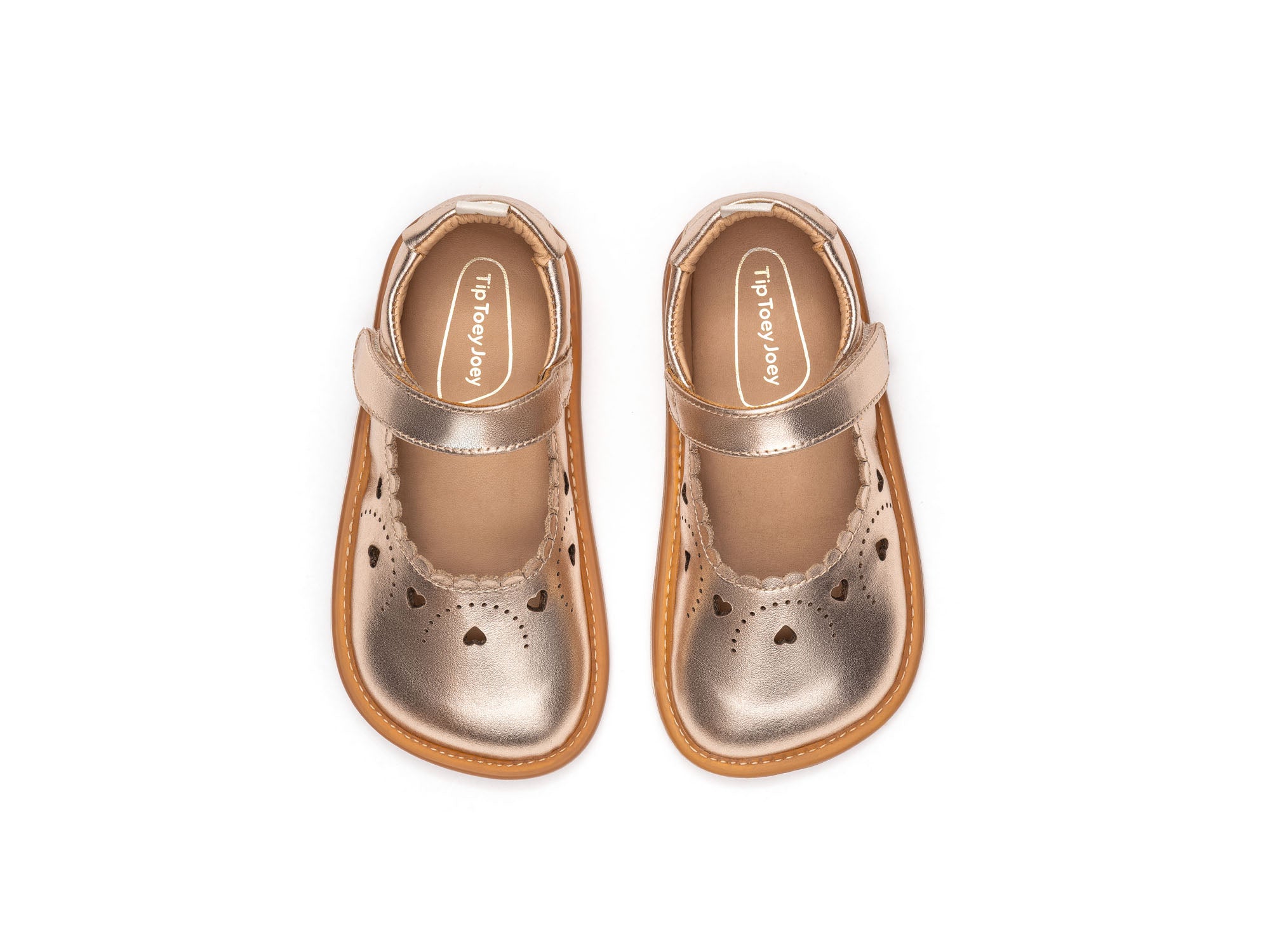 Chatita barefoot Sweetheart Salmon metalico
