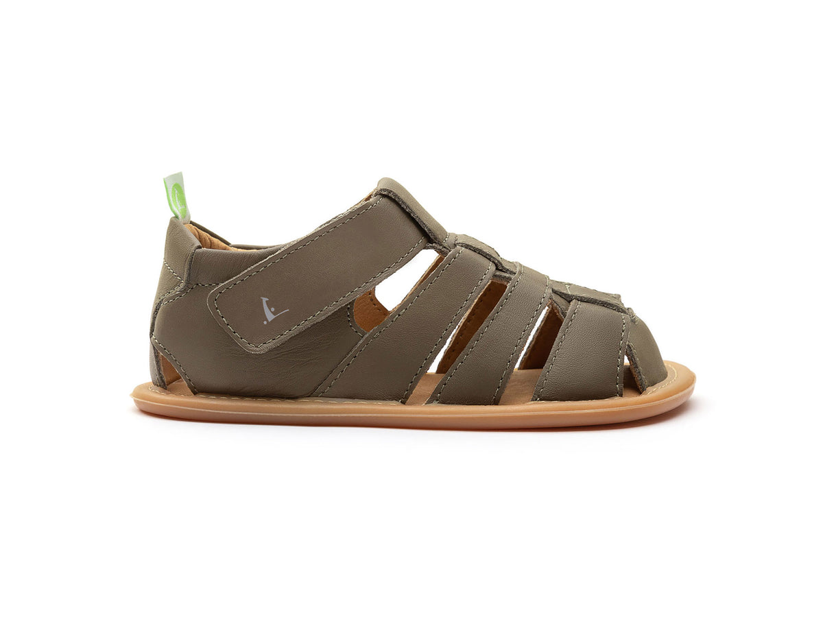Sandalia Barefoot Sandy Verde Musgo