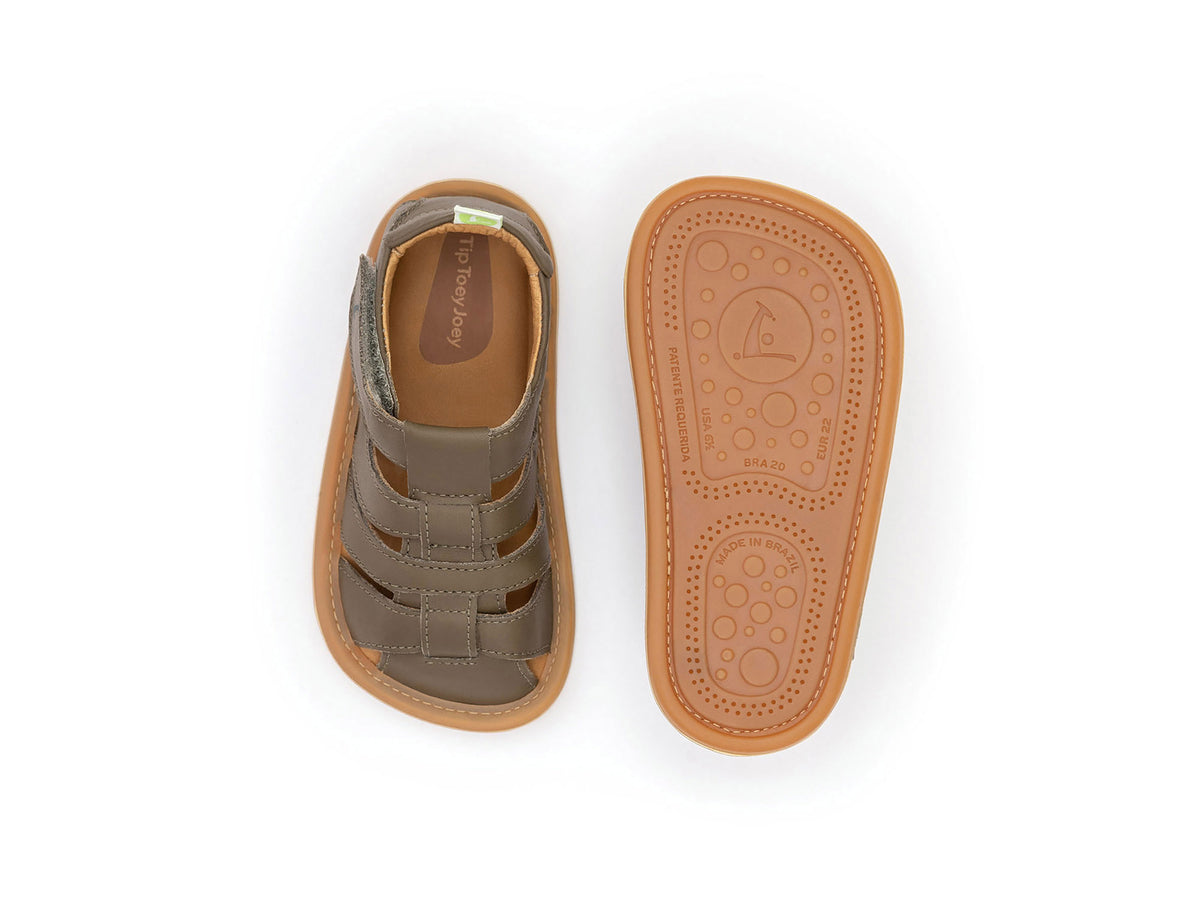 Sandalia Barefoot Sandy Verde Musgo