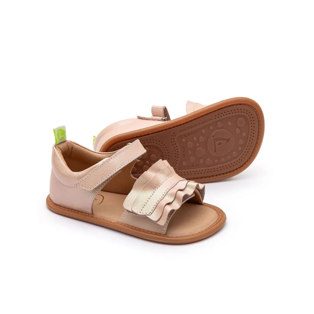 Sandalia Barefoot Ruffy Rosa