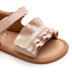 Sandalia Barefoot Ruffy Rosa